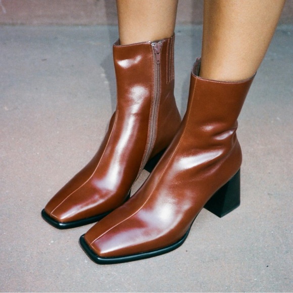 Jeffrey Campbell Shoes - Jeffrey Campbell Geist Square Toe Boots